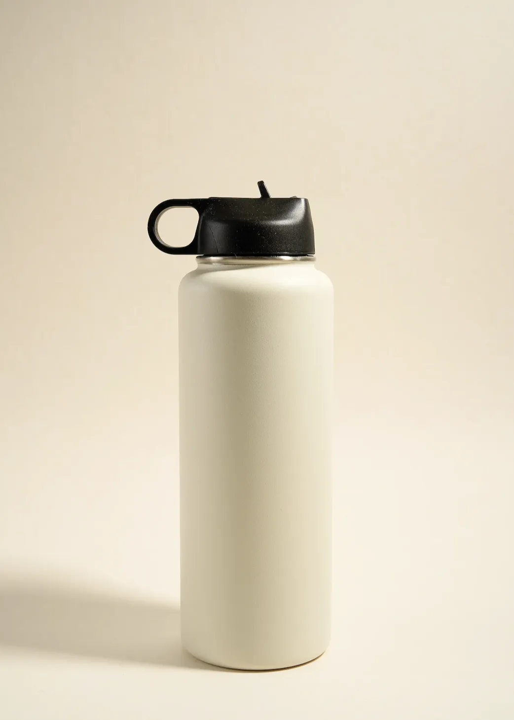 RE:UNION Stainless Steel 1 Litre Water Bottle - Ivory