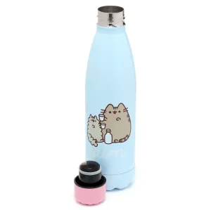 Reusable Stainless Steel Insulated Drinks Bottle 500ml - Pusheen the Cat Foodie