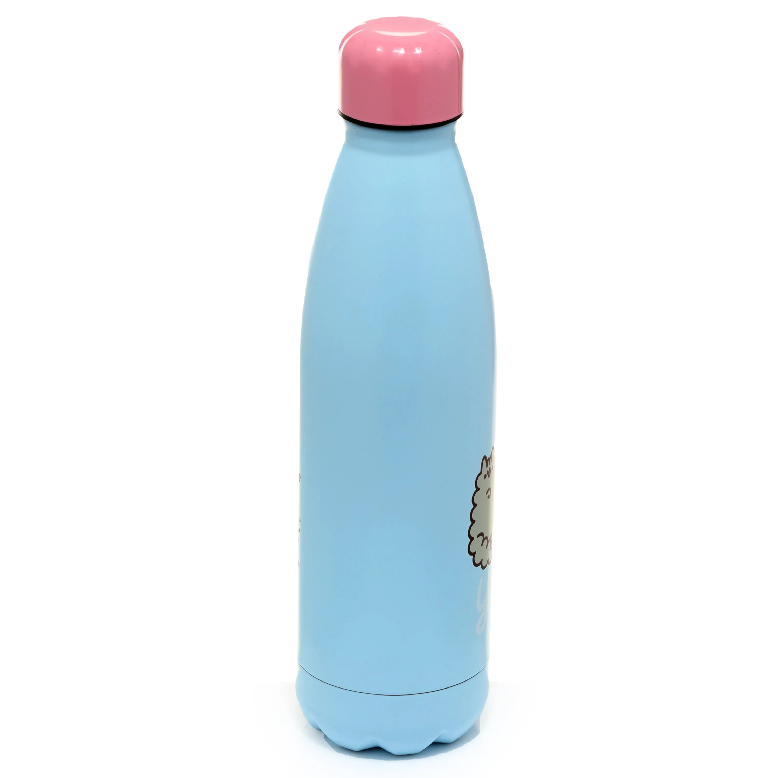 Reusable Stainless Steel Insulated Drinks Bottle 500ml - Pusheen the Cat Foodie