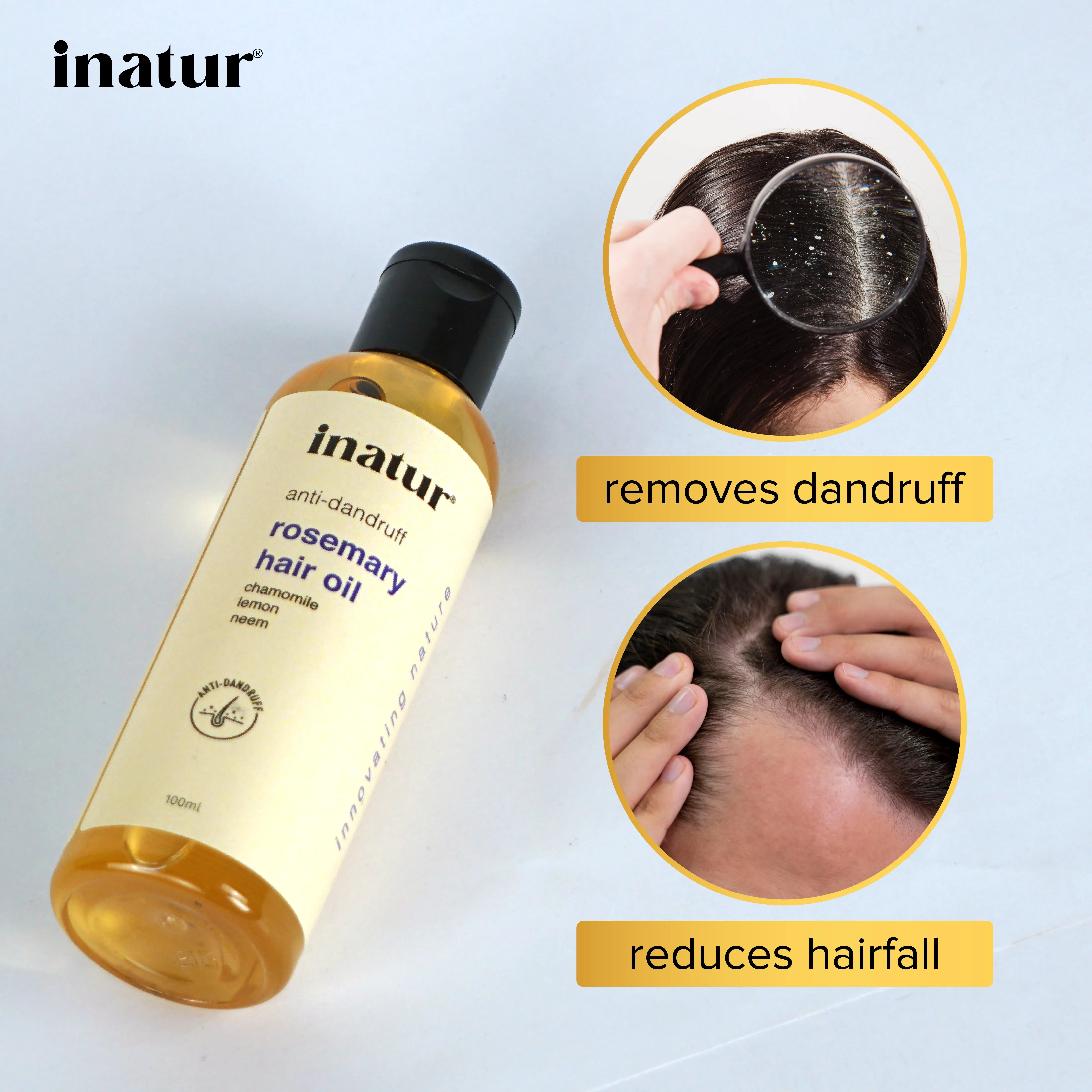 Rosemary Hair Oil - Anti-Dandruff - 100ml