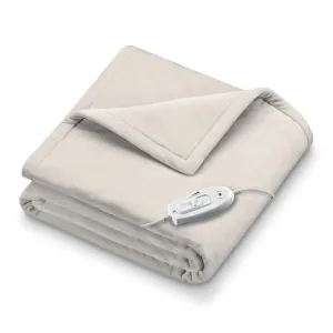 Sanitas SHD 70 Electric Heated Throw / Heated Over Blanket: Soft & Cosy 130x180cm