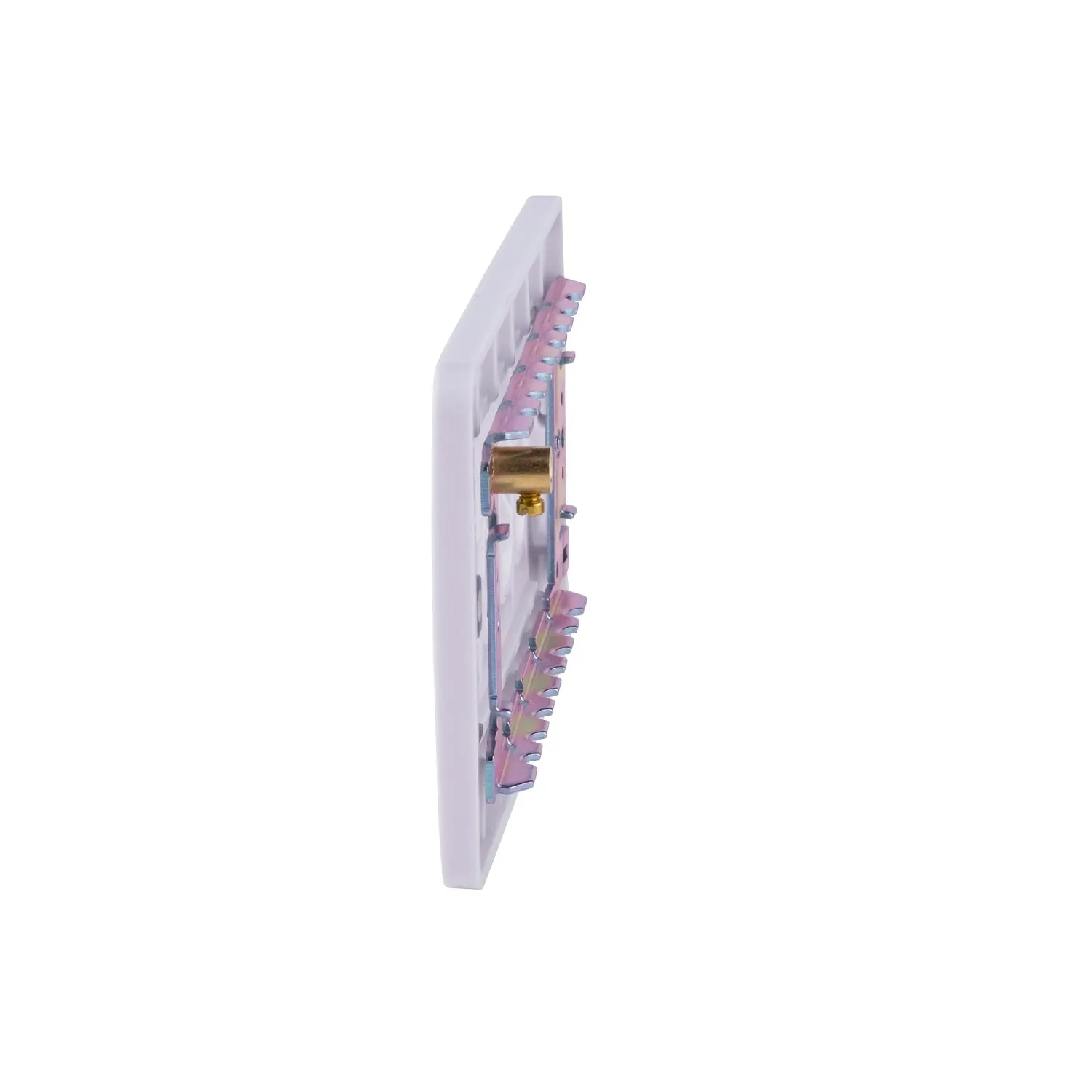 Schneider Electric GGBL04G Lisse White Moulded 4G Grid Front Plate