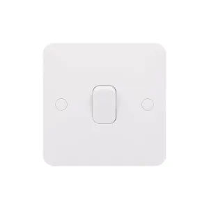 Schneider Electric GGBL1014 Lisse White Moulded 10AX 1G Intermediate Switch