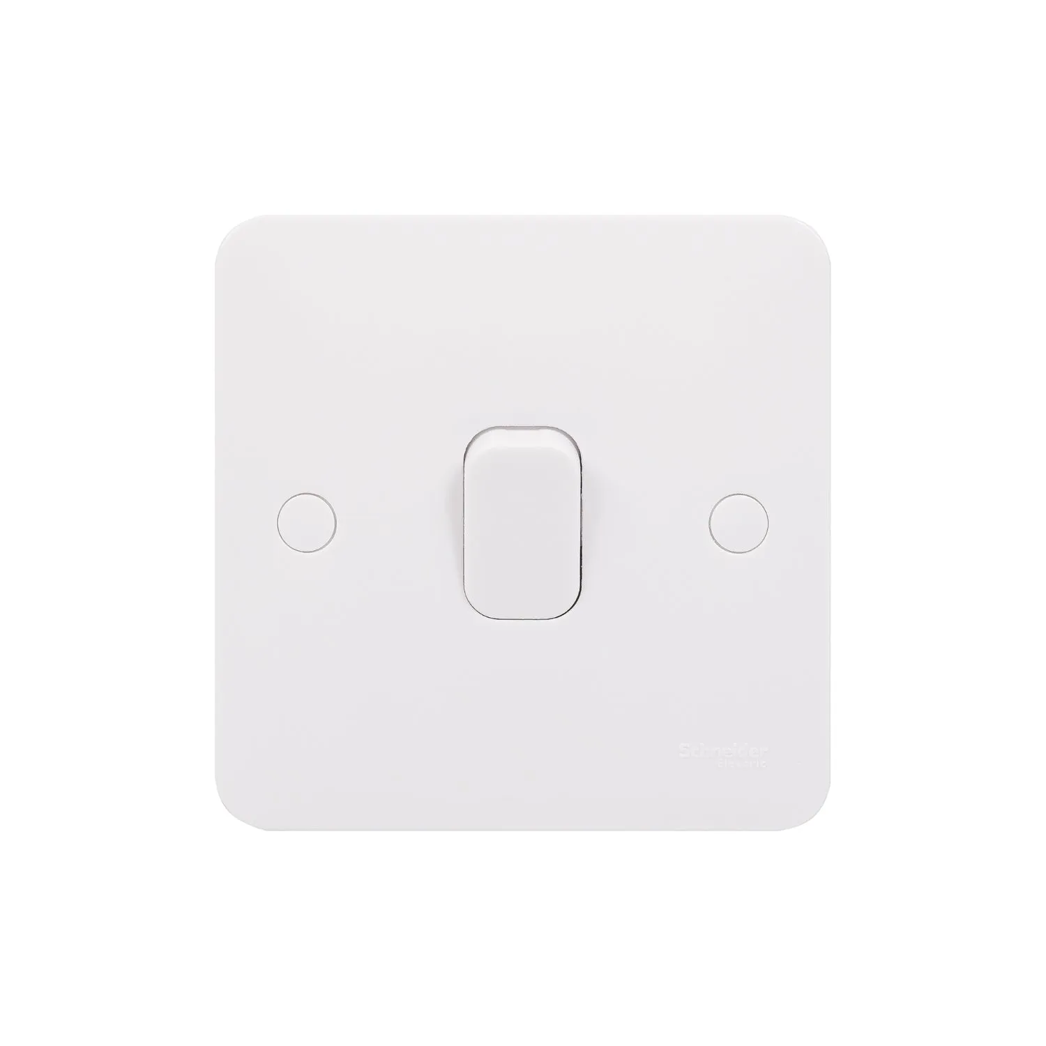 Schneider Electric GGBL1014 Lisse White Moulded 10AX 1G Intermediate Switch
