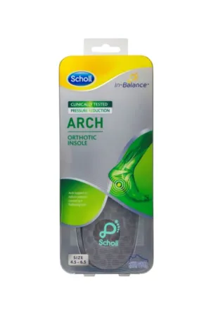 SCHOLL In Balance Arch Orthotic Insole Small