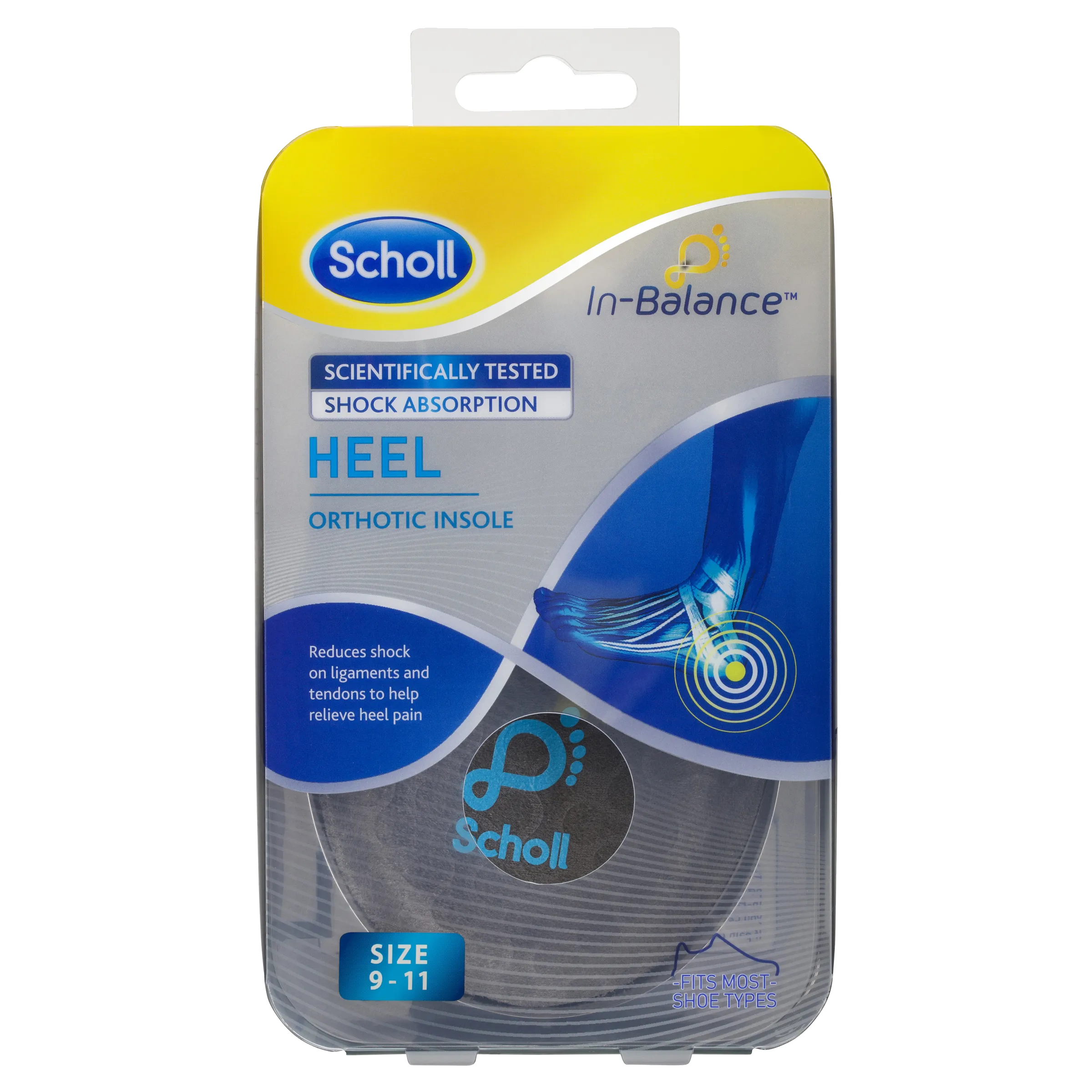 Scholl In-Balance Heel Orthotic Insole
