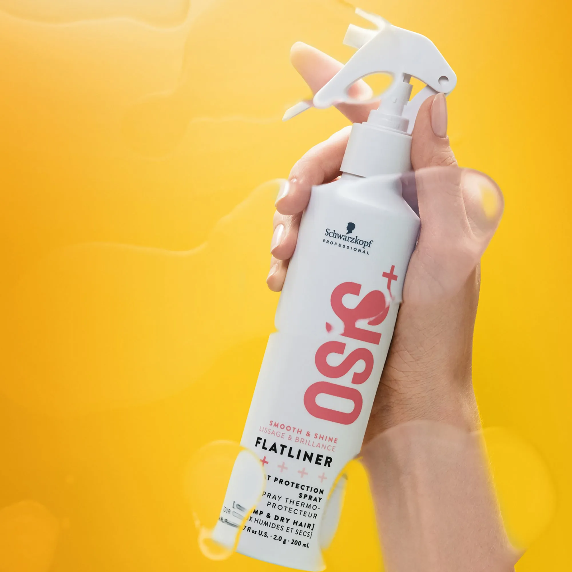 Schwarzkopf Professional OSiS  Flatliner Heat Protection Spray 200ml