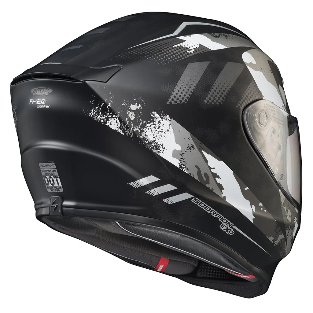 Scorpion Exo-R420 Distiller Full Face Helmet