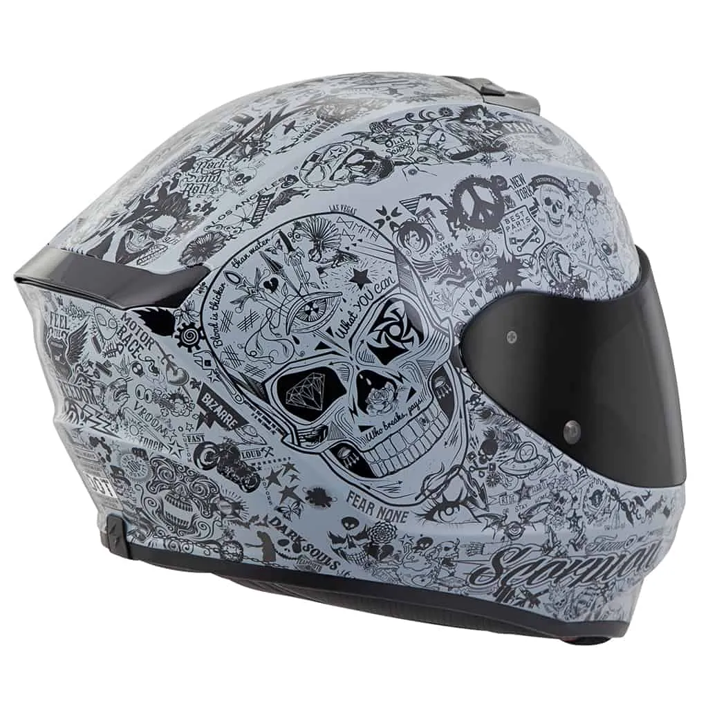 Scorpion EXO-R420 Shake Helmets - Snell/Dot