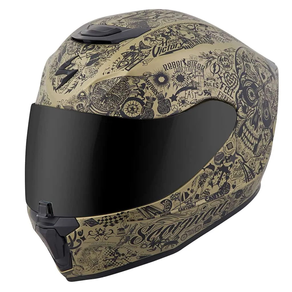 Scorpion EXO-R420 Shake Helmets - Snell/Dot