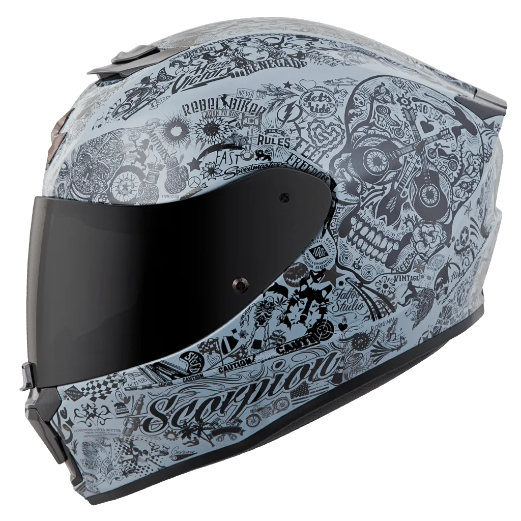 Scorpion EXO-R420 Shake Helmets - Snell/Dot
