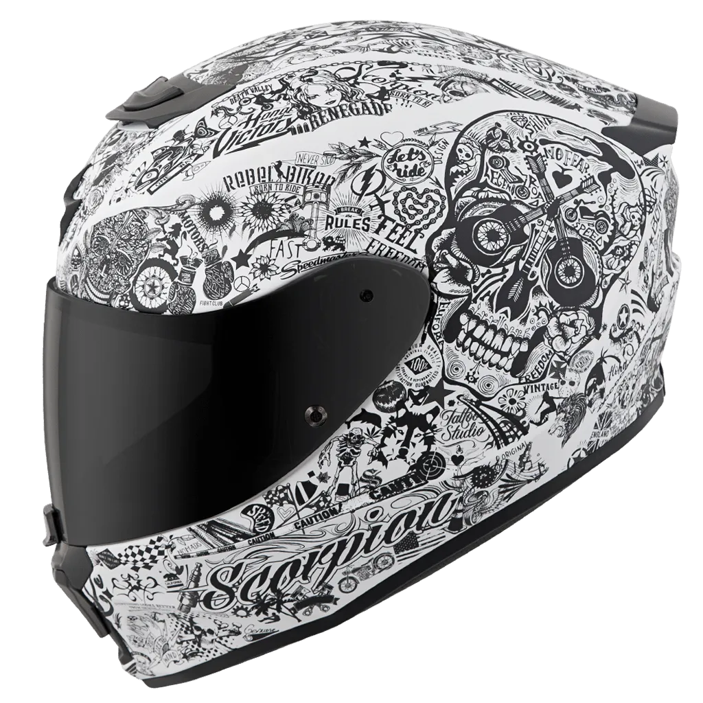 Scorpion EXO-R420 Shake Helmets - Snell/Dot