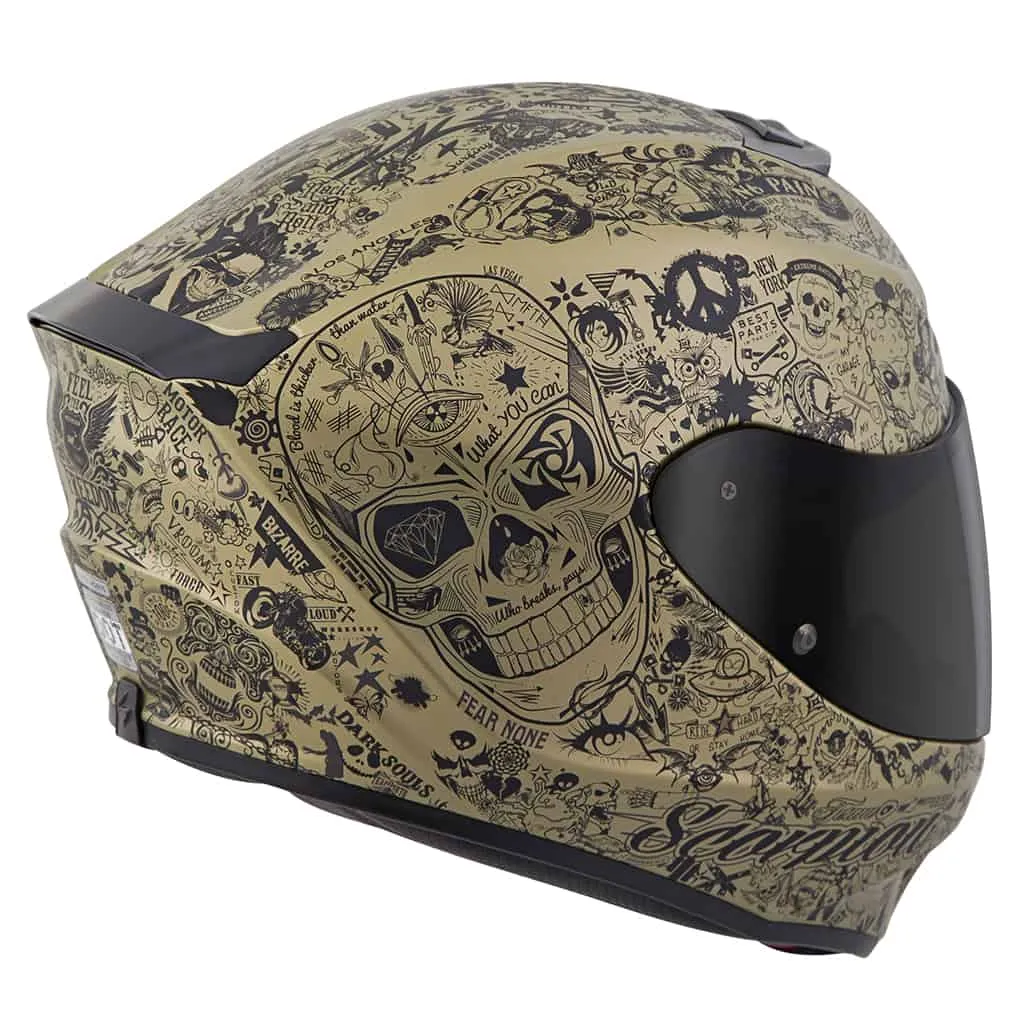 Scorpion EXO-R420 Shake Helmets - Snell/Dot