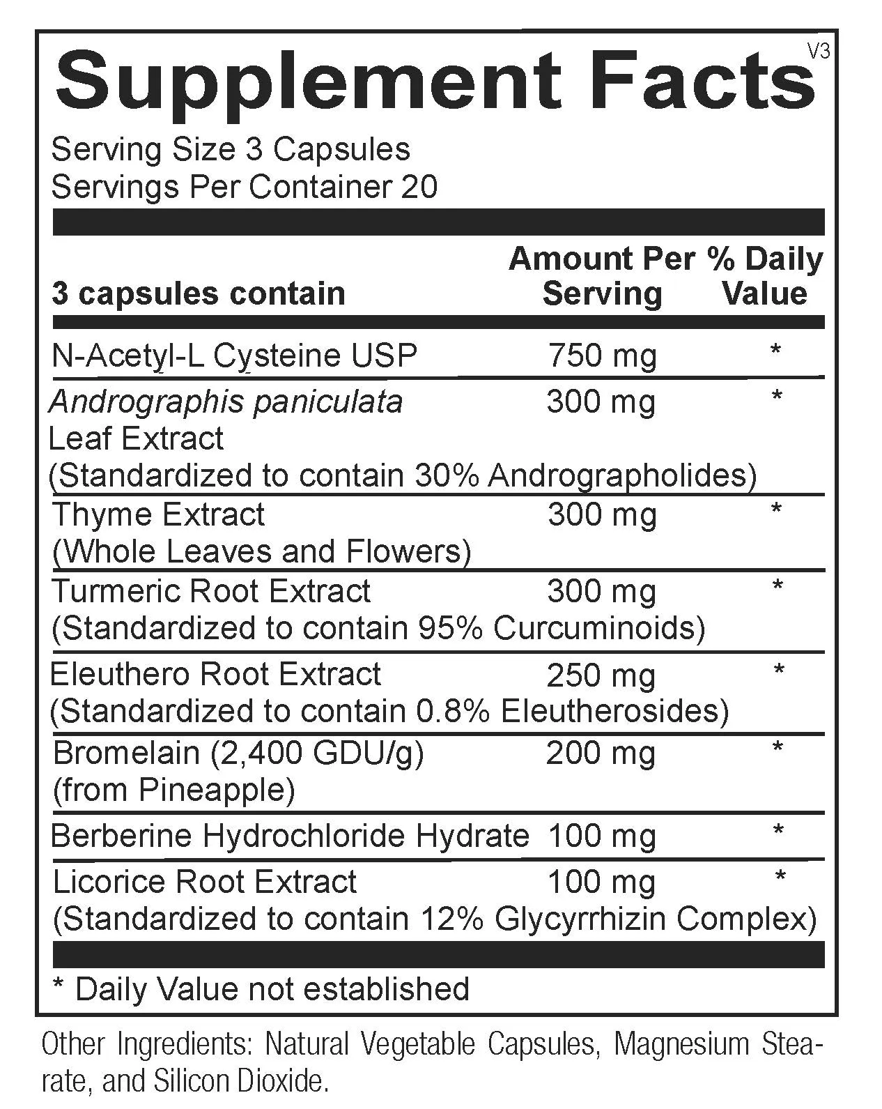 Sinus Support - Gluten Free