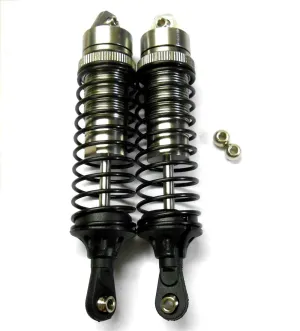SLA015T 1/10 Buggy RC Big Bore Shock Absorber Damper x 2 100mm Long Grey