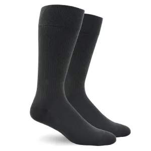 Solid Cotton Grey Energy Socks