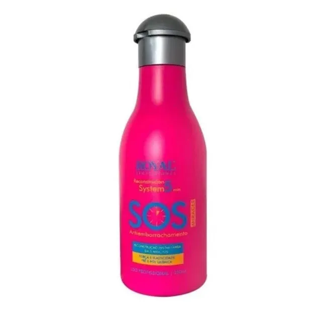 SOS Anti-rubber Anti Frizz Replenisher Instant Treatment 300ml - Royal Professional