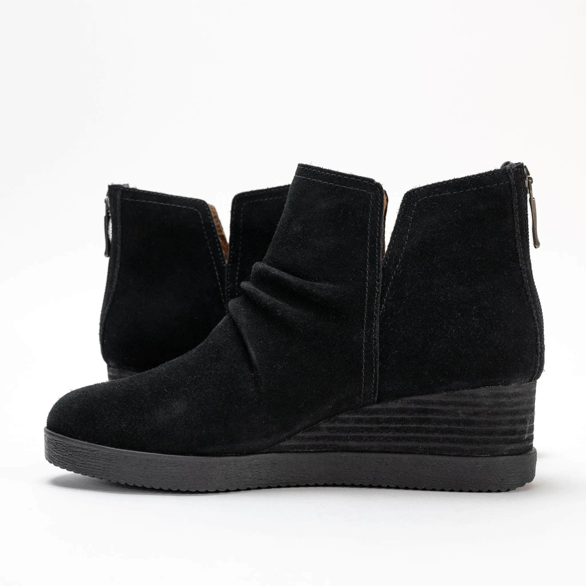 STEPHANIE - BLACK - SUEDE