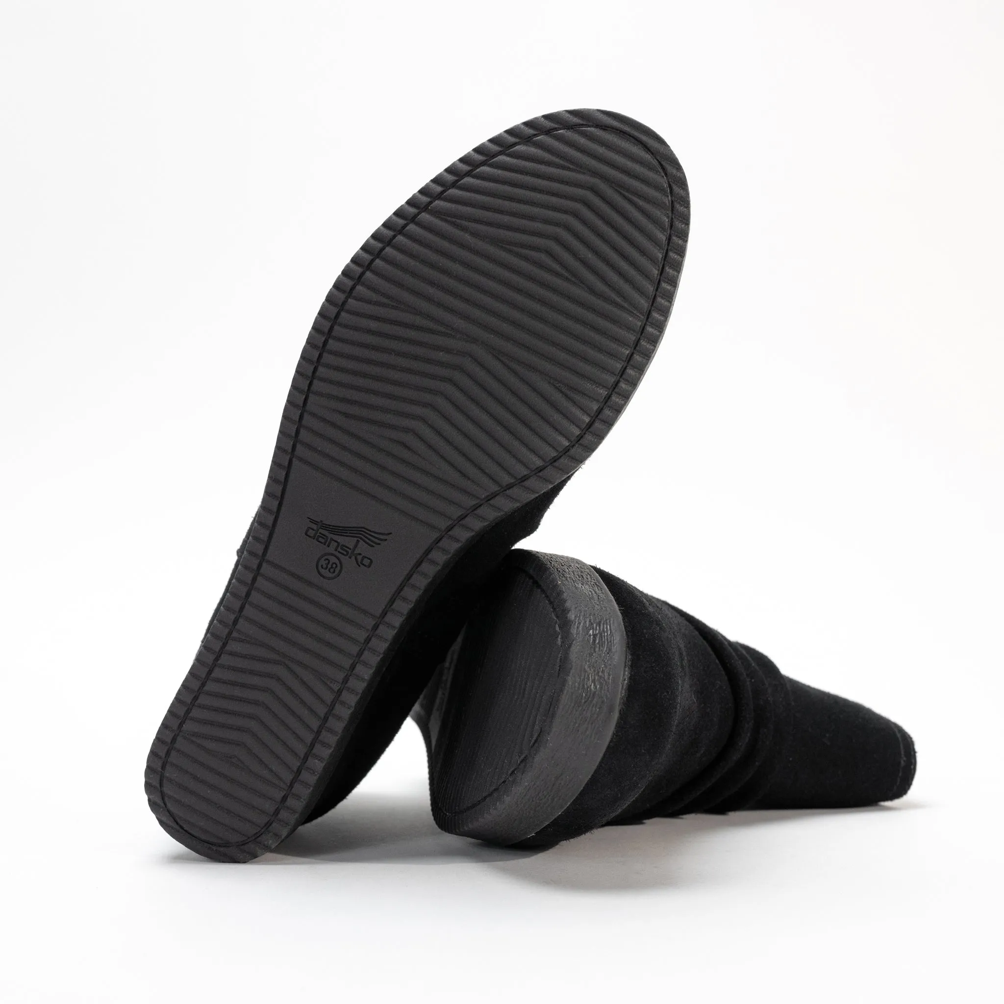 STEPHANIE - BLACK - SUEDE