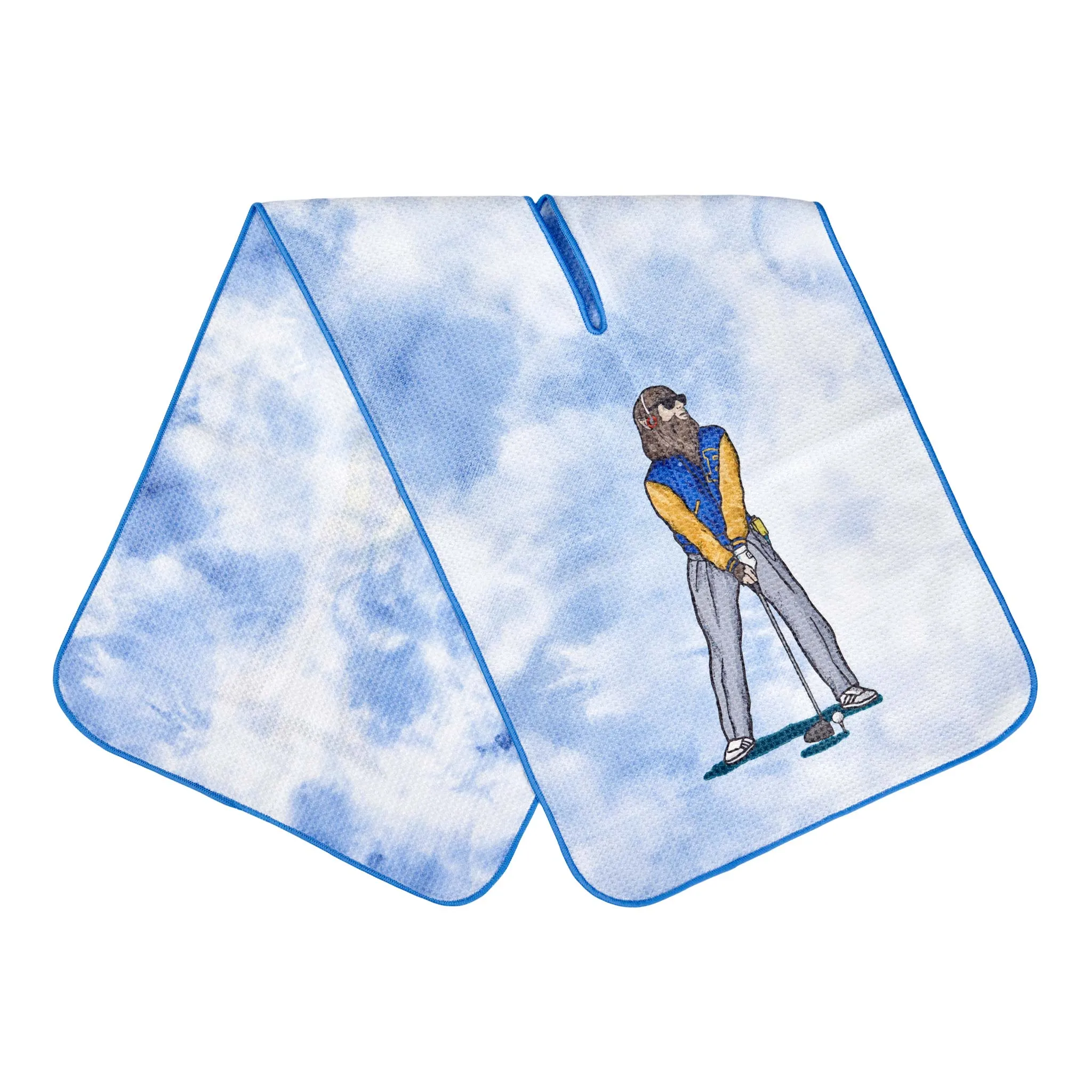 Tee Wolf Golf Towel