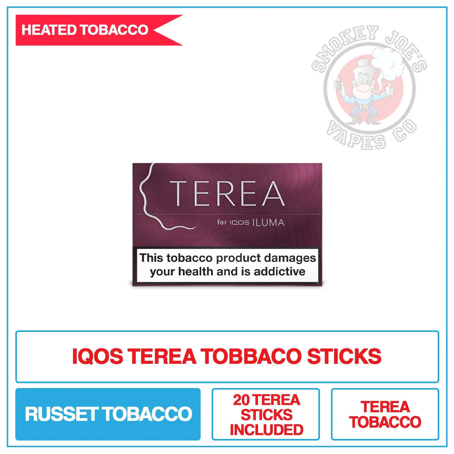 Terea - Russet - Tobacco Sticks