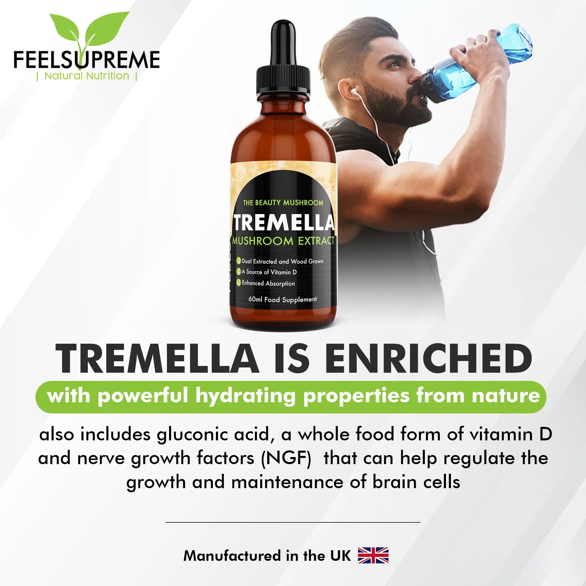 Tremella Mushroom Extract (60 ml)