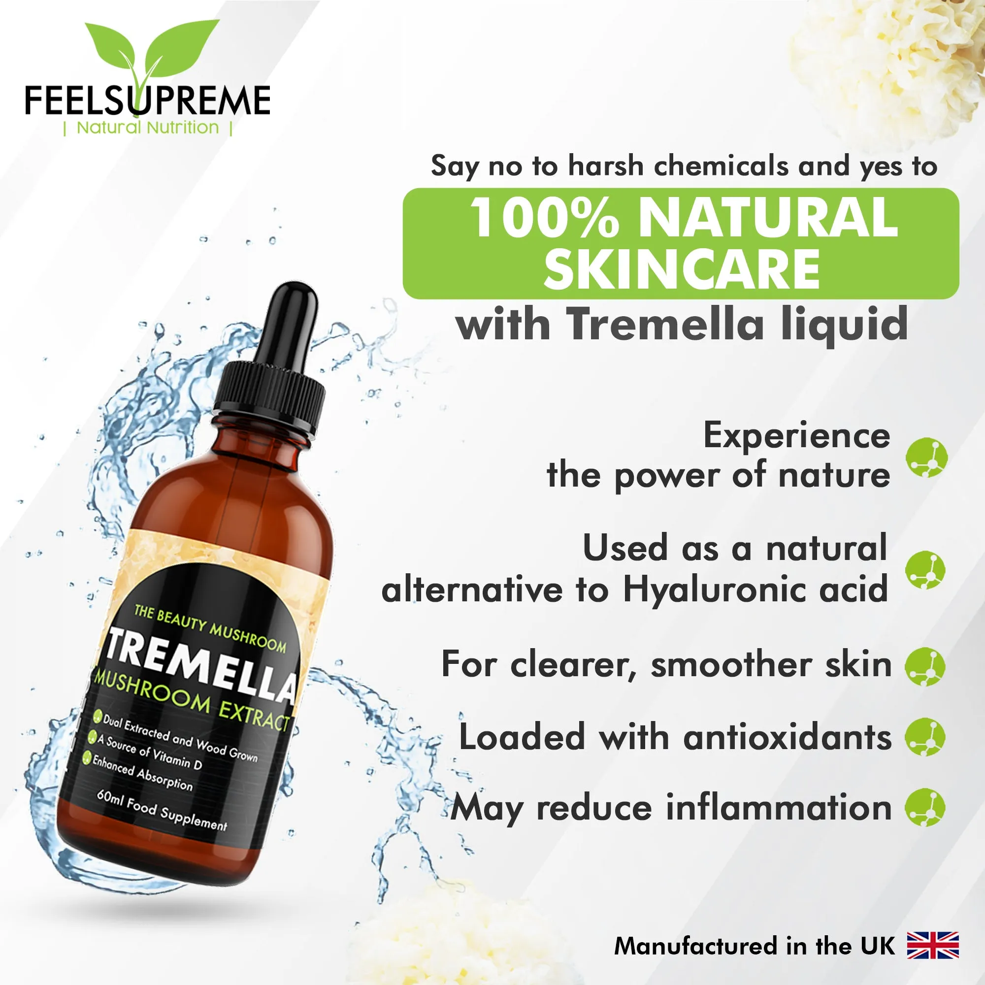 Tremella Mushroom Extract (60 ml)