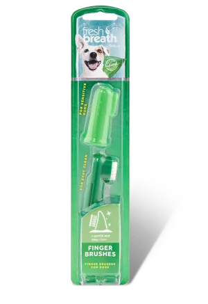 TropiClean Fresh Breath Finger Brushes (2pc)