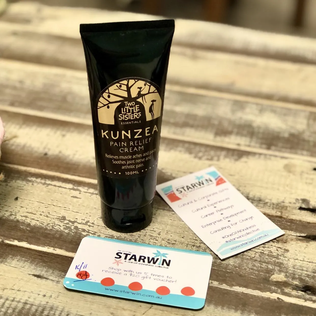 Two Little Sisters: Kunzea Pain Relief Cream