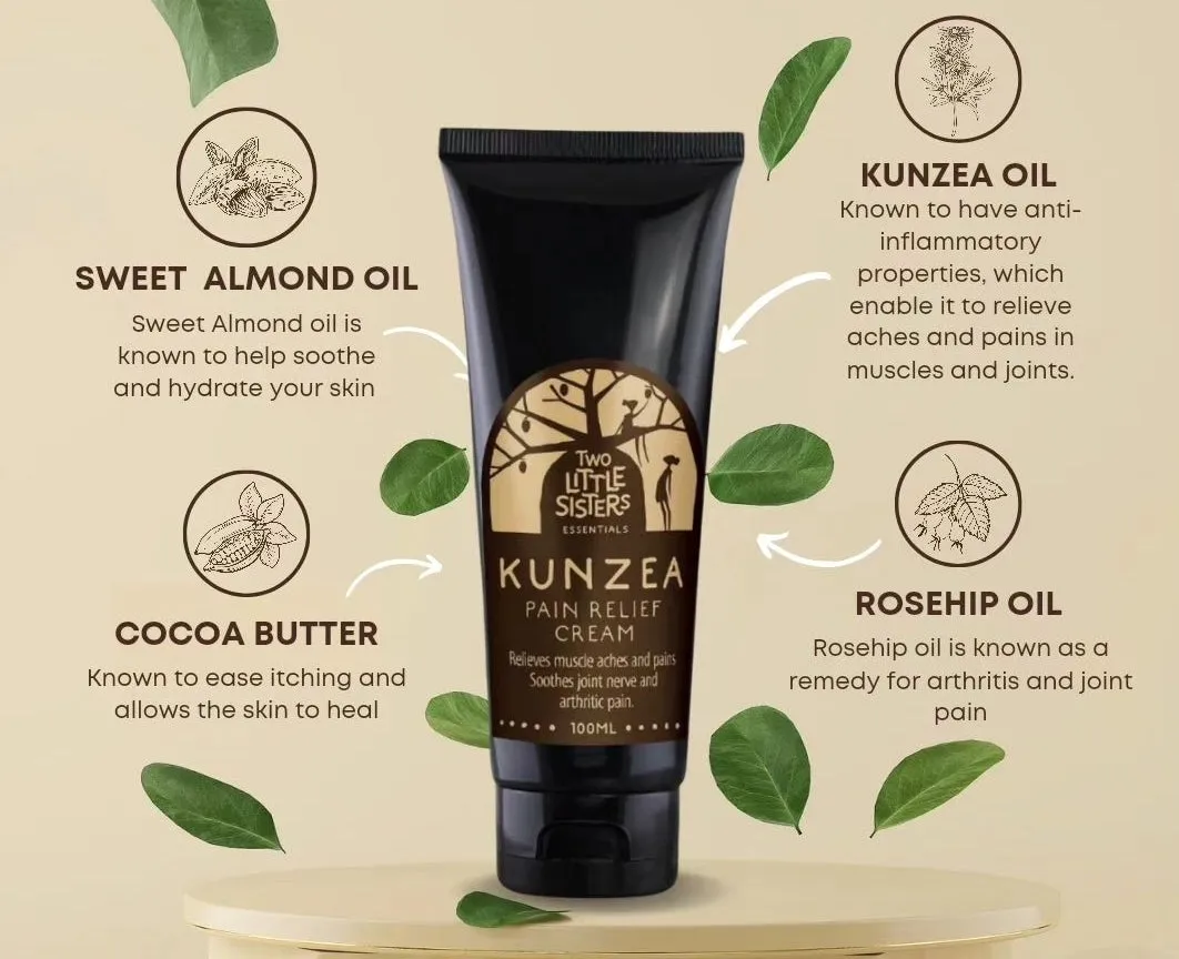 Two Little Sisters: Kunzea Pain Relief Cream