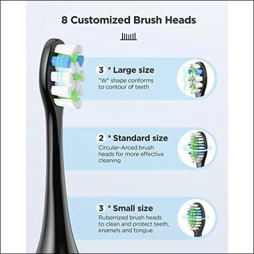 Ultra-Sonic Travel Electric Toothbrush Kit
