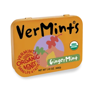 VerMints Organic GingerMint Mints