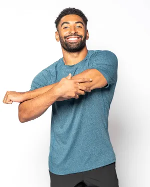 Victory Raglan | Mallard Blue