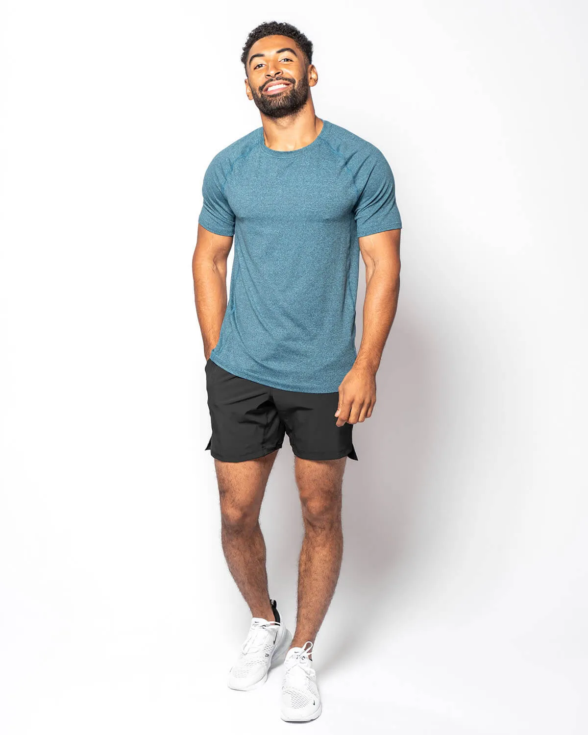 Victory Raglan | Mallard Blue