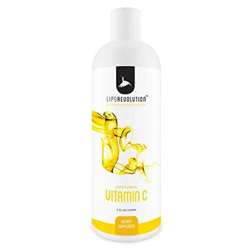 Vitamina C Liposomal de mayor absorción a las células, 96%, incluye la cantidad adecuada de colina de fosfatidilo (PC)