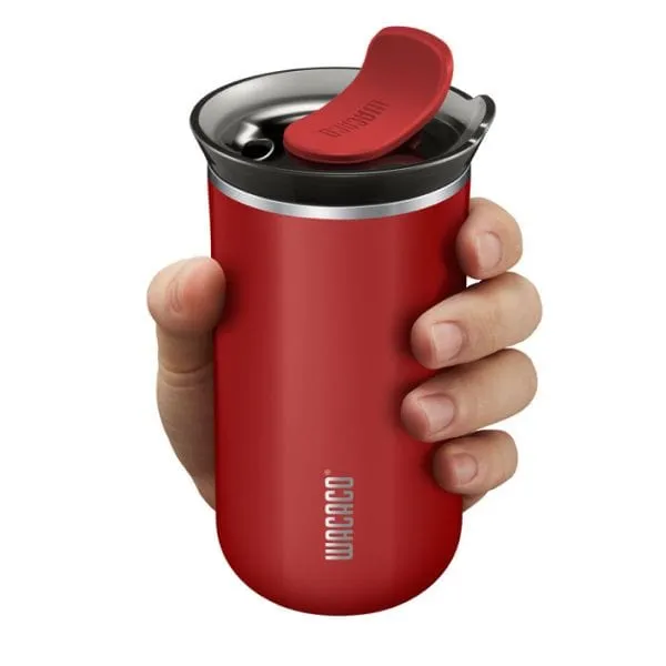 Wacaco Octaroma Lungo Insulated Mug Carmine Red 300ml OCTACR