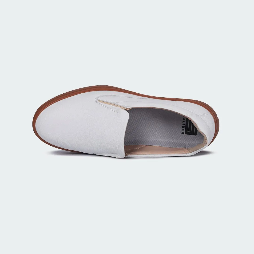 White Casual Slip-on Shoes for Men (COBALT 669SK)