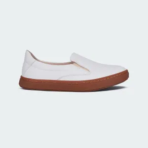 White Casual Slip-on Shoes for Men (COBALT 669SK)