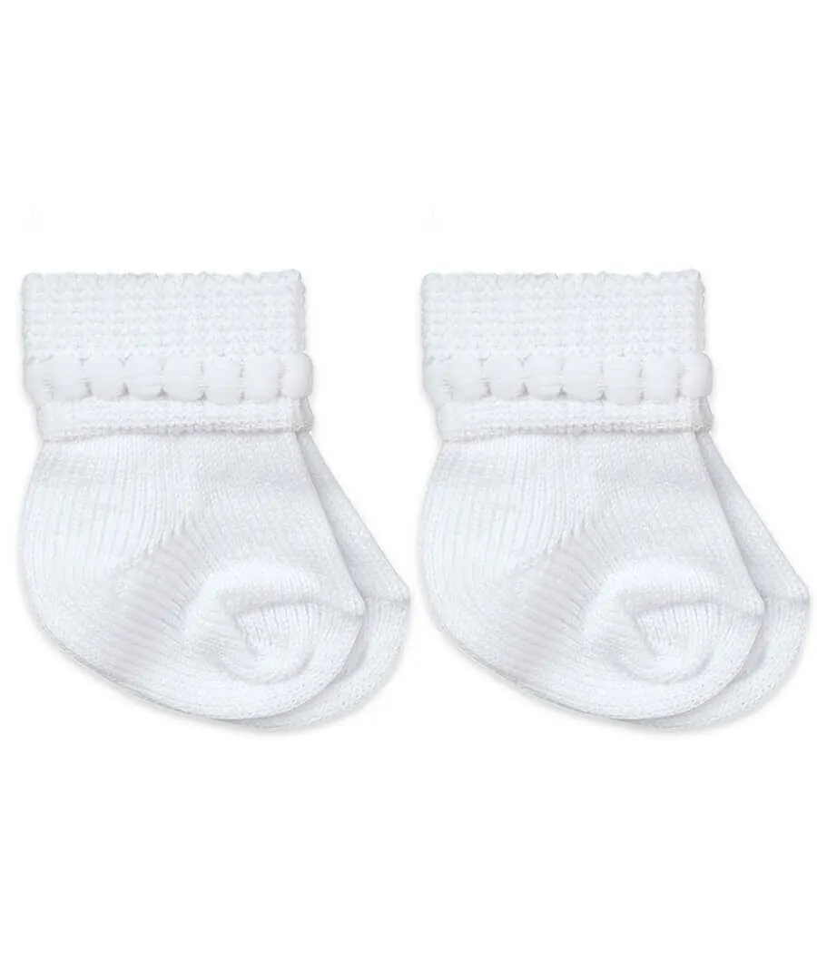 White Jefferies 2 pack socks