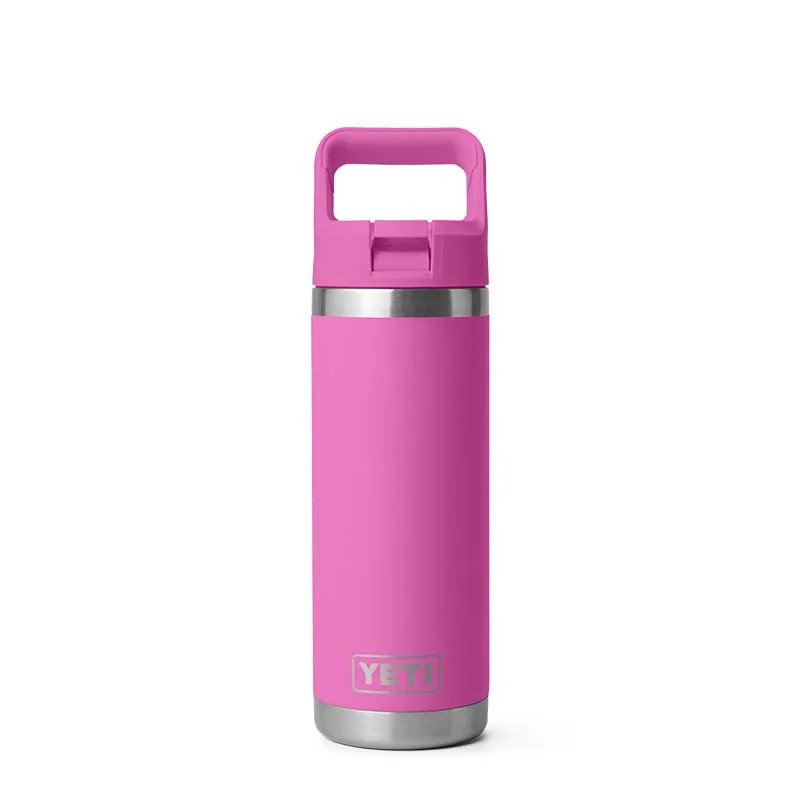 Wildflower Fuchsia Rambler 18oz Straw Bottle