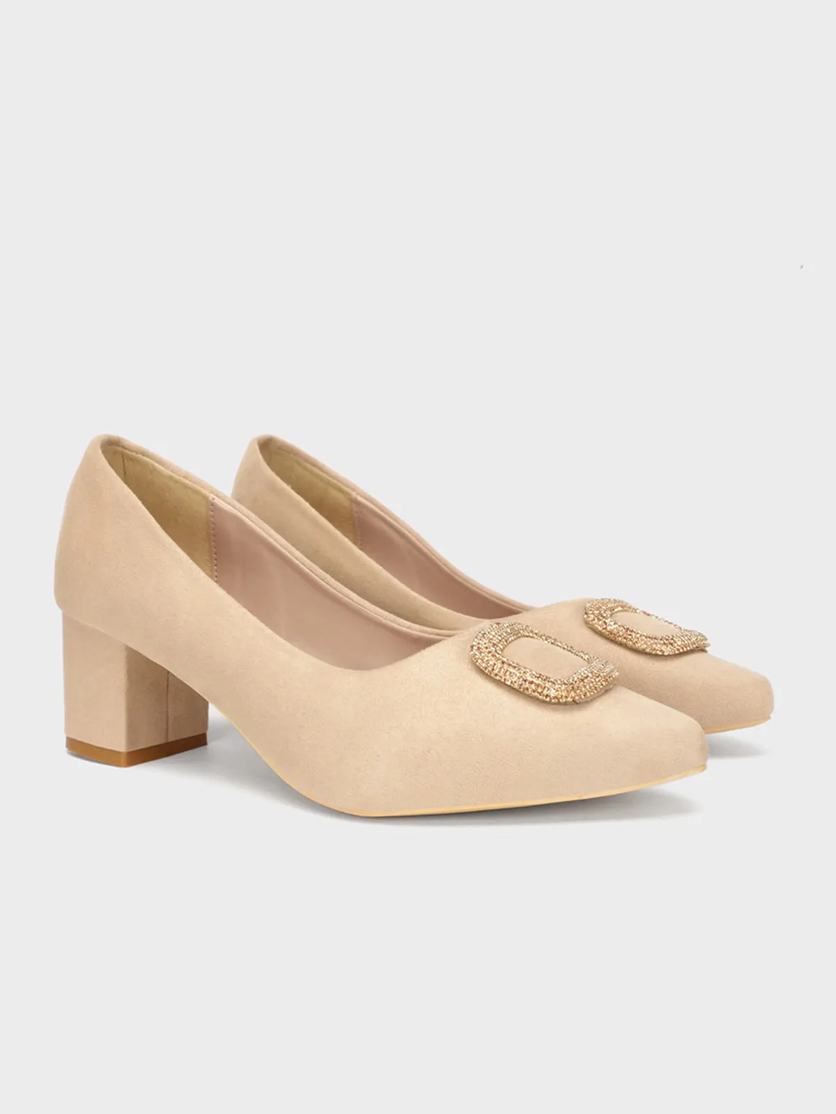 Women "LOVIS" Decorated Pointed Toe Courts