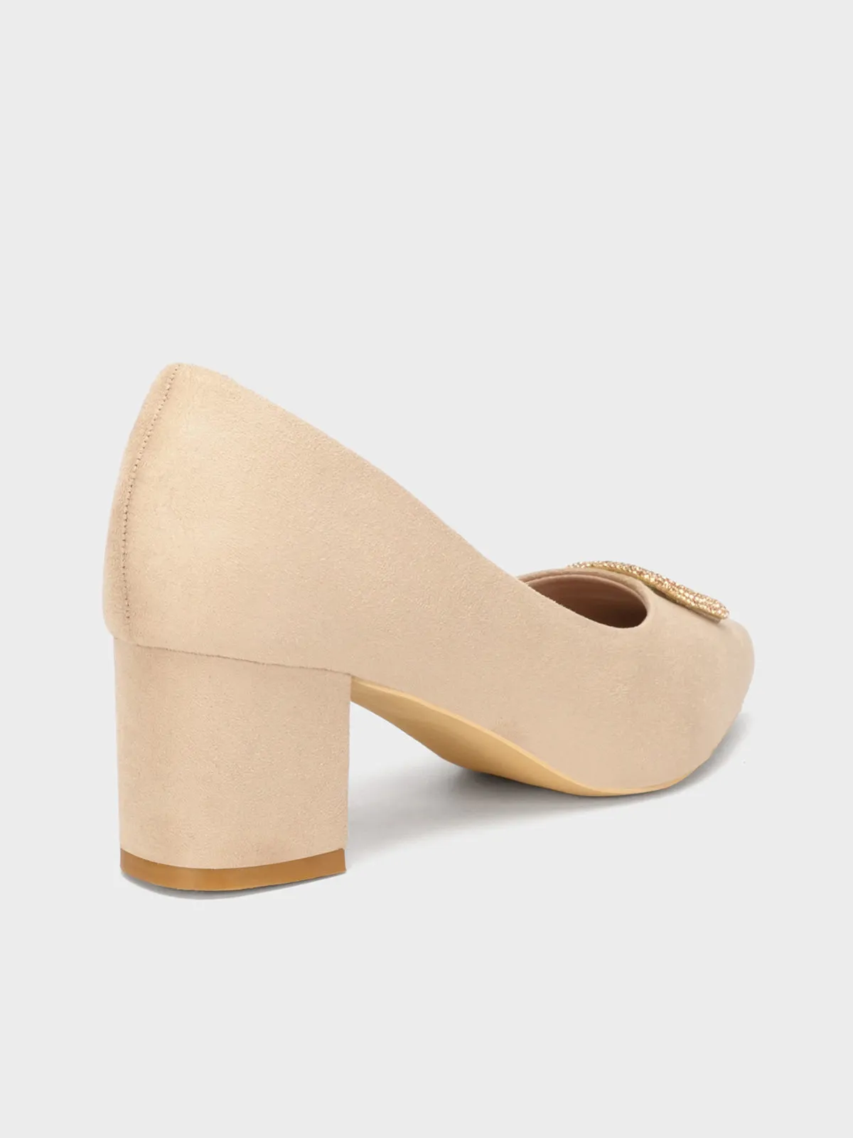 Women "LOVIS" Decorated Pointed Toe Courts