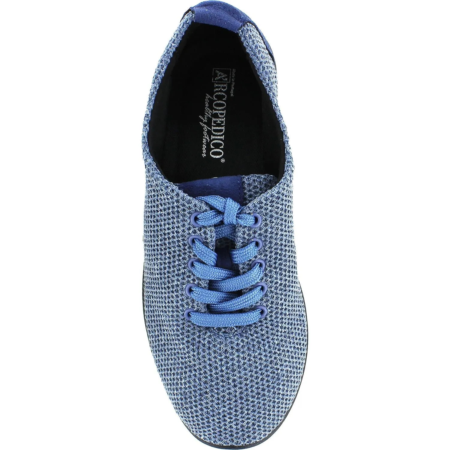 Women's Arcopedico Net 3 Indigo Fabric