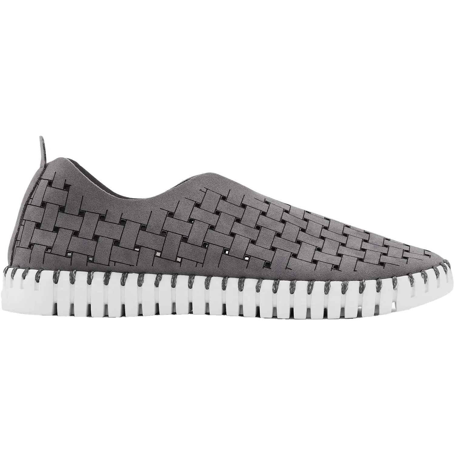Women's Ilse Jacobsen Tulip 4030W Slip On Smoked Pearl Synthetic
