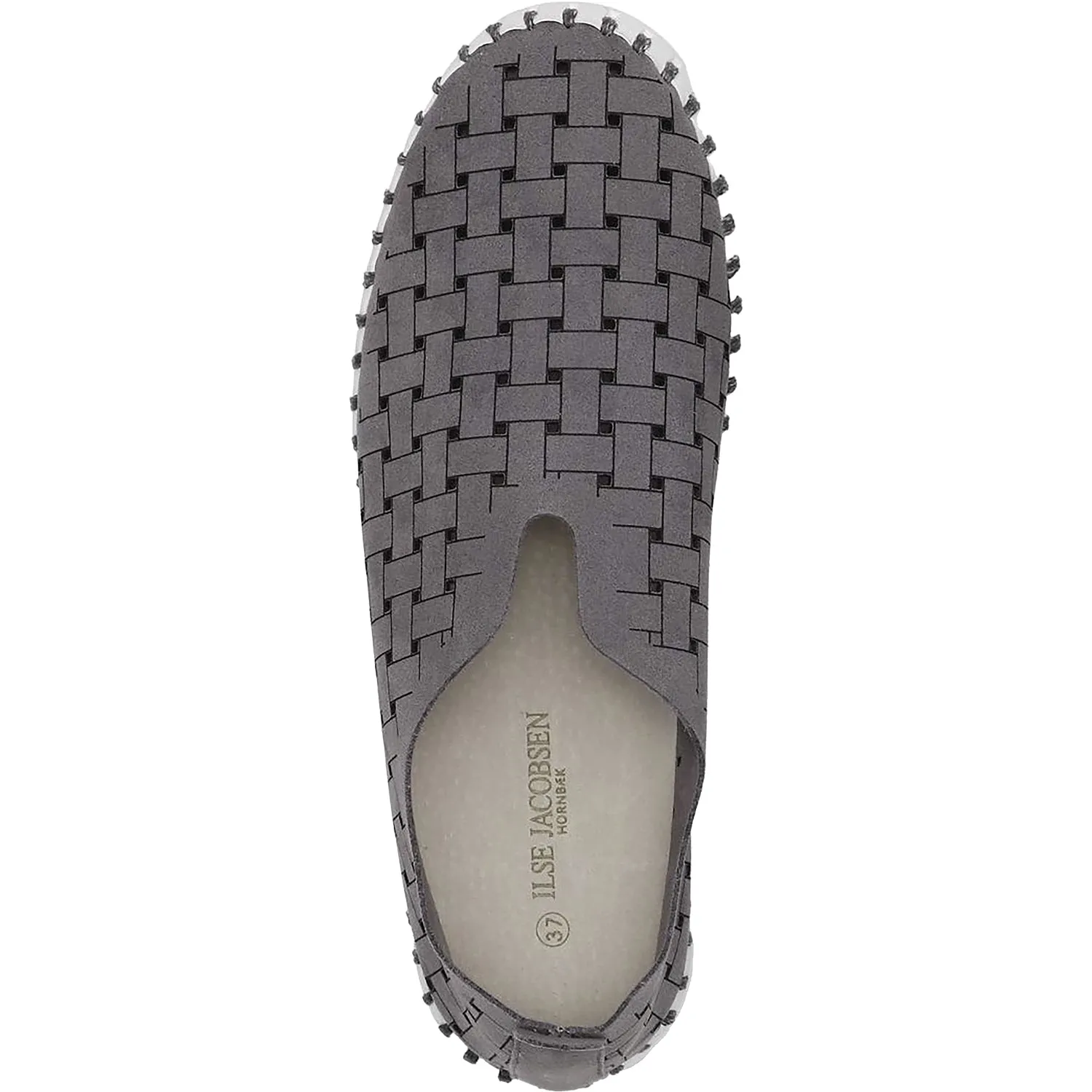 Women's Ilse Jacobsen Tulip 4030W Slip On Smoked Pearl Synthetic