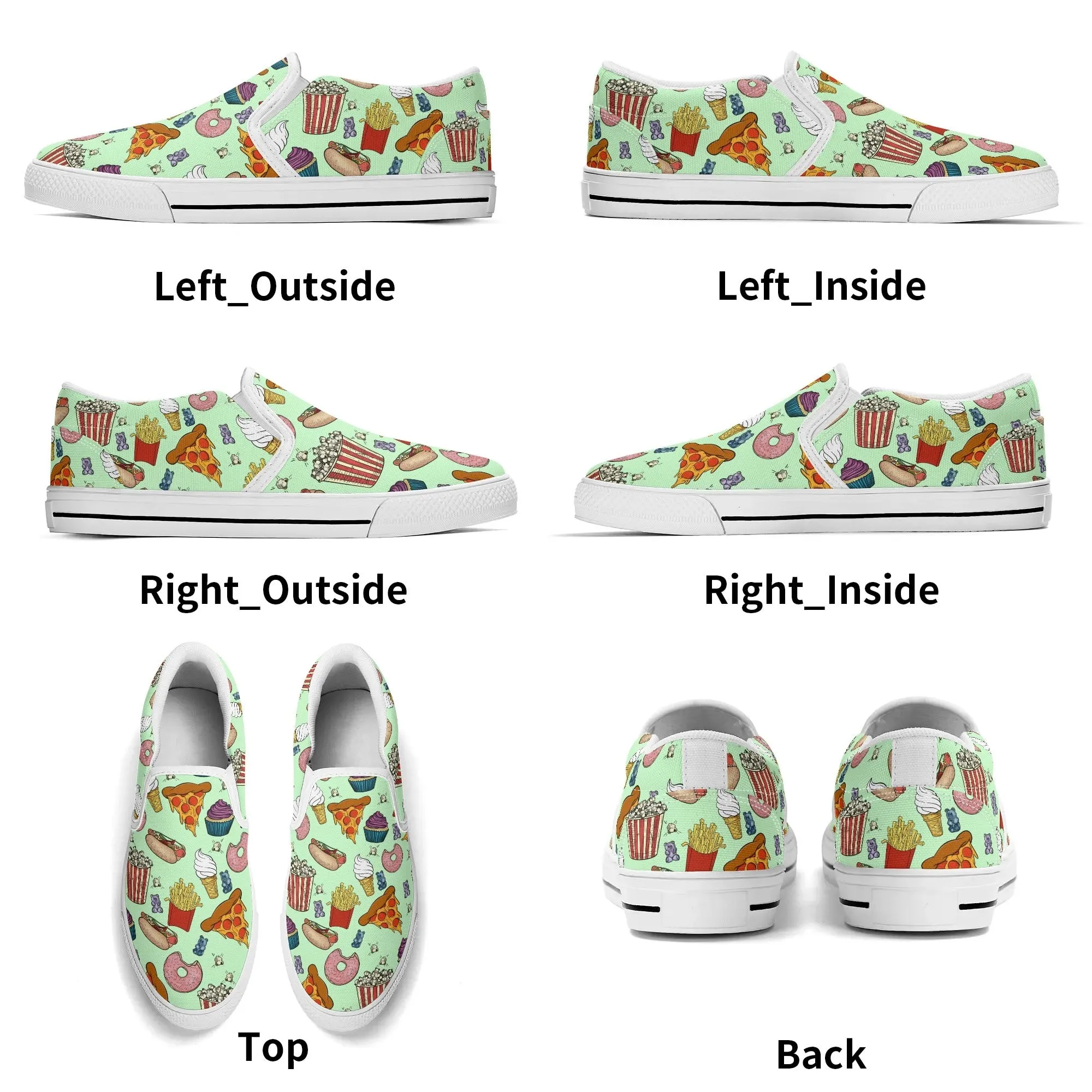 Womens Rubber Slip On Shoes