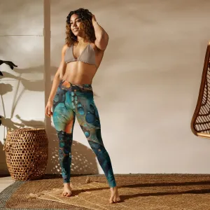 Yoga Leggings Chthonic Echoes