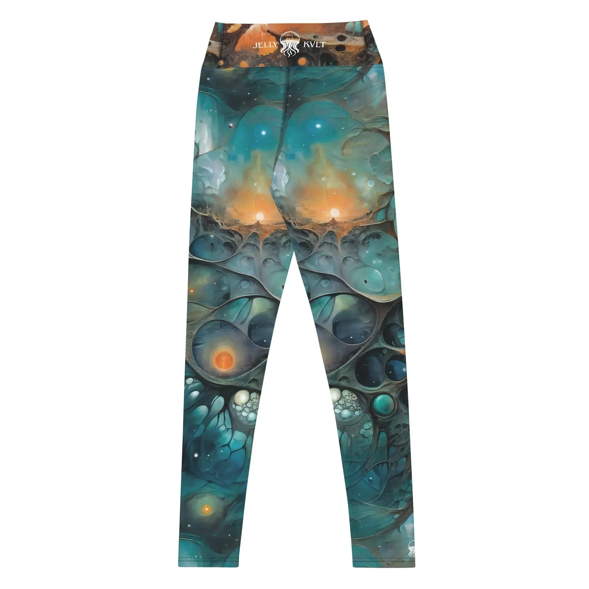 Yoga Leggings Chthonic Echoes