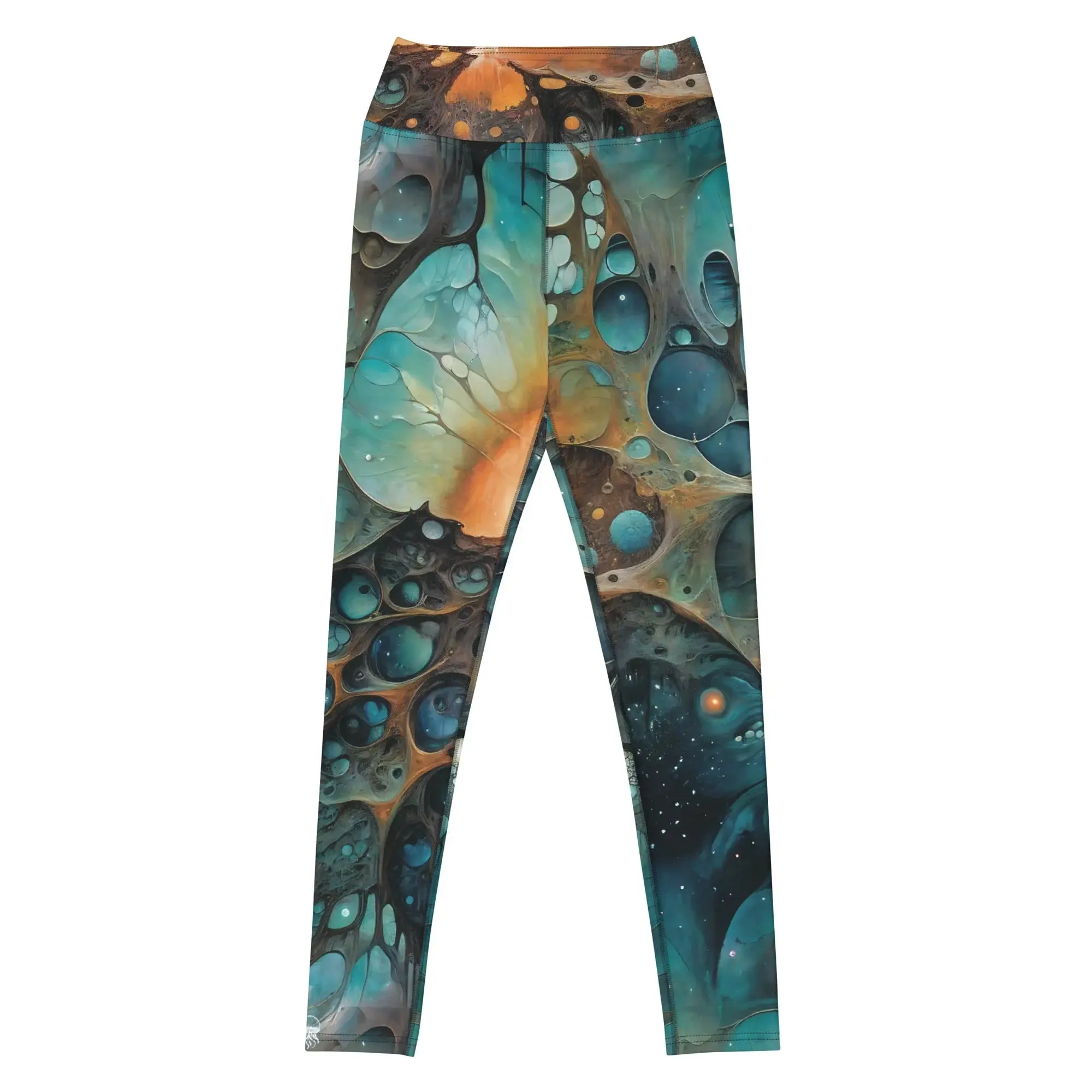 Yoga Leggings Chthonic Echoes