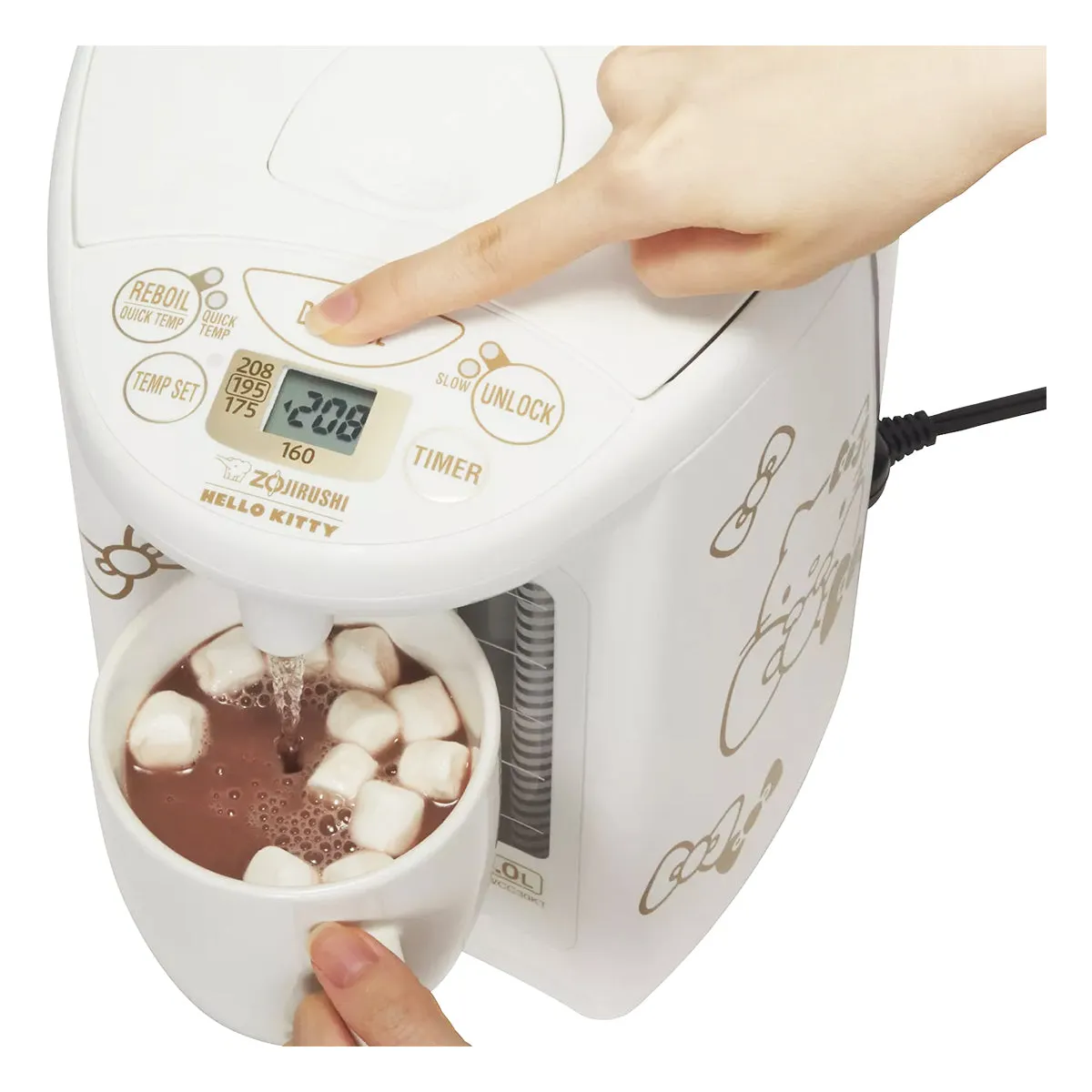 Zojirushi x Hello Kitty Electric Water Boiler and Warmer
